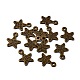 Gift Ideas for Men On Valentines Day Tibetan Style Alloy Star Carved Word Just for You Message Charms(X-MLF1272Y-NF)-3