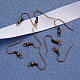 50Pcs Iron Earring Hooks(IFIN-YW0001-35R-NF)-2