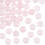 Natural Round Rose Quartz Beads Strands, 10mm, Hole: 1mm, about 37pcs/strand, 14.9 inch, 1strand/box(G-OC0001-59)