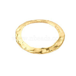 Brass Linking Rings for Jewelry Accessories, Ring, Golden, 16x1mm, Inner Diameter: 12.5mm(KK-WH0037-04G)