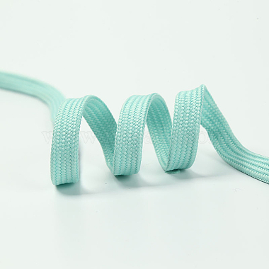 Turquoise Polyester Shoelace
