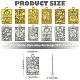 18Pcs 6 Styles Zinc Tibetan Style Alloy Pendants(FIND-YW0004-70A)-3