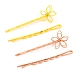 4pcs épingles à cheveux en fer peint(PHAR-I007-14B)-2