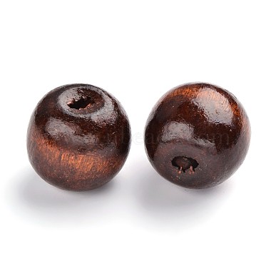 Natural Maple Wood Beads(X-TB20mmY-11)-2