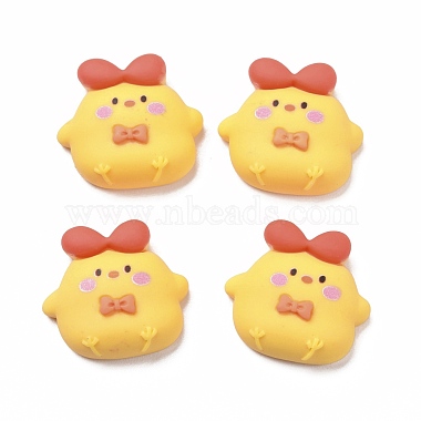 Yellow Other Animal Resin Cabochons