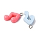 Opaque Resin Pendants(RESI-P045-06P-M)-2