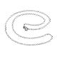 304 Stainless Steel Necklaces(NJEW-E080-15P)-1