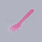 Transparency Facial Mask Stick, Cosmetic Spatula Scoop, DIY Face Mask Spoon, Beauty Makeup Sticks Mud Mixing Tools, Plum, 125x26mm(MRMJ-WH0005-A02)