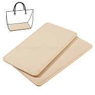 Rectangle Felt Bag Bottom, for Knitting Bag, Women Bags Handmade DIY Accessories, PapayaWhip, 28x15.4x0.7cm(DIY-WH0622-044B-01)