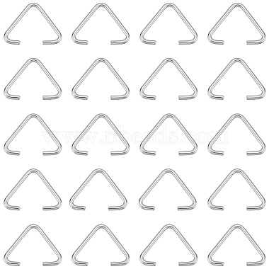 Stainless Steel Color 304 Stainless Steel Triangle Rings