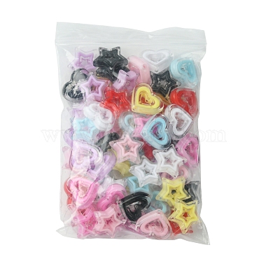 64Pcs 16 Styles Acrylic Beads(SACR-FS0001-29)-6