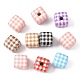 10Pcs Printed Opaque Acrylic Beads(MACR-YW0004-19E)-1