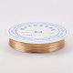 Round Copper Jewelry Wire(X-CWIR-Q006-0.6mm-KC)-2