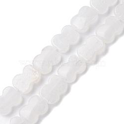 Natural Quartz Crystal Beads Strands, Rock Crystal Bowknot, 16~16.5x12.5~13x5~5.5mm, Hole: 1.4mm, about 13pcs/strand, 8.46''(21.5cm)(G-K359-D14-01)