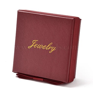 Square & Word Jewelry Cardboard Jewelry Boxes(CBOX-C015-01C-01)-2