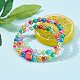 Bracelets pour enfants extensibles en acrylique transparent(BJEW-JB06316)-3