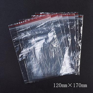 Пластиковые сумки на молнии(OPP-G001-E-12x17cm)-2