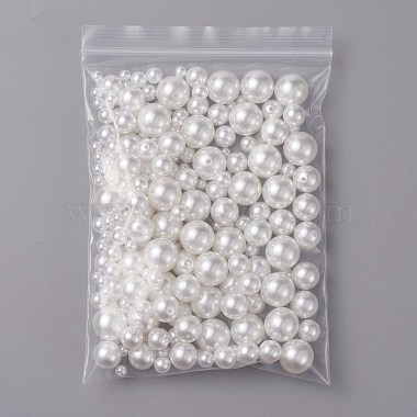 Perles d'imitation en plastique écologique(MACR-ZZ0001-01)-7