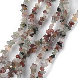 Natural Agate Beads Strands, Chip, 1.5~4.5x3~13x2.5~8mm, Hole: 0.6mm, 30.94~31.97 inch(78.6~81.2cm)(G-G0003-B04)