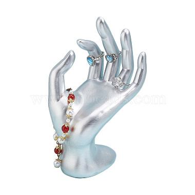 présentoir de bijoux à main mannequin en résine(RDIS-WH0009-015A)-6