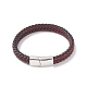 Leather Braided Cord Bracelets(BJEW-E345-07-P)-1