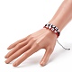 Ensembles de bracelets de perles tressées en fil de nylon réglable pour la saint-valentin(BJEW-JB06238)-3