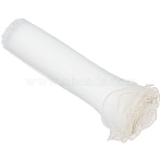 Wrinkled Wavy Gauze Yarn Flower Bouquets Wrapping Packaging, Suitable for Valentine's Day Gift Giving Decoration, Snow, 280x1.5mm, 3.8m/set(DIY-CY0001-78A)
