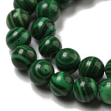 Synthetic Malachite Beads Strands(G-B071-F01-01)-3
