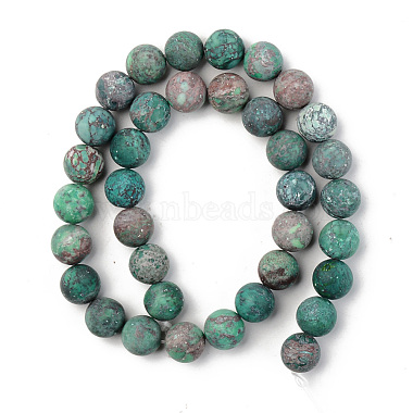 Natural American Turquoise Beads Strands(G-S369-001D-A01)-2