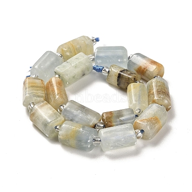 Natural Blue Calcite Beads Strands(G-N327-06-05)-3