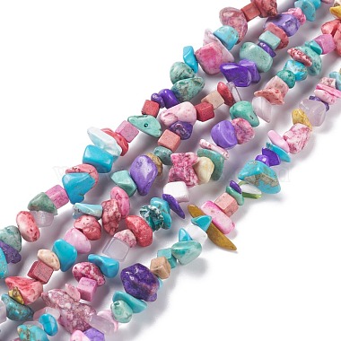 Synthetic Turquoise Beads Strands(G-P332-24C)-4