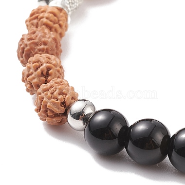 Mala Beads Bracelet(BJEW-JB08264)-5