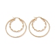 304 Stainless Steel Hoop Earrings(EJEW-F272-06G)-1