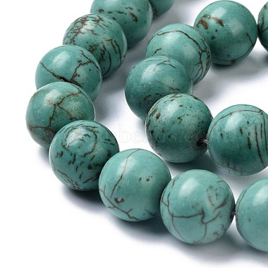 Natural Howlite Beads Strands(G-C180-10)-3