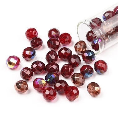 Fire-Polished Czech Glass Beads(LAMP-O017-151-RM10)-4