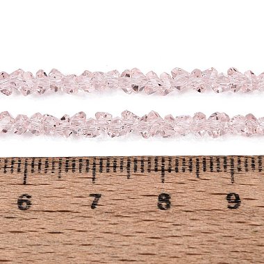 perles en verre transparentes brins(GLAA-N018-3mm-05)-2