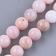 Натуральный розовый опал бусы пряди(G-S333-10mm-017)-1