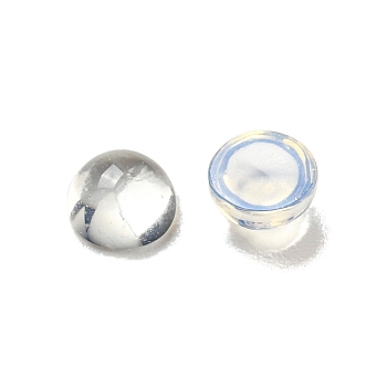 Opalite Cabochons, Half Round, 4x2~2.5mm