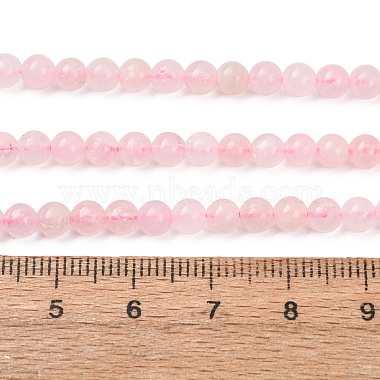 Naturperlen Str&auml;nge morganite(G-F602-12-4mm)-7