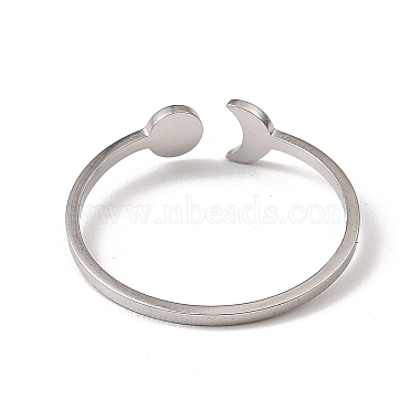 304 Stainless Steel Open Cuff Rings(RJEW-Q808-01A-P)-3