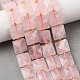 Natural Rose Quartz Beads Strands(G-F839-A28-01)-1