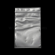 Transparent Plastic Zip Lock Bags, Resealable Packaging Bags, Rectangle, Clear, 8.3x12x0.15cm, Unilateral Thickness: 2.9 Mil(0.075mm)(OPP-Q005-01A)