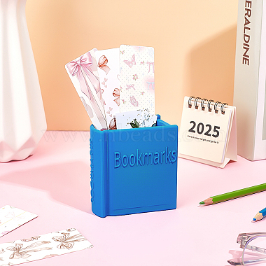 Plastic Book-shaped Bookmark Holder(AJEW-WH0609-623B)-4