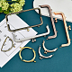 Elite 8Pcs 2 Style Iron Purse Frames(IFIN-PH0001-56)-2