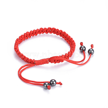 Nylon réglable bracelets cordon tressé(BJEW-JB04415-02)-3
