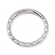 Twisted Ring Hoop Earrings for Girl Women(STAS-D453-01P-03)-1