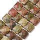 Natural Unakite Beads Strands(G-F839-A20-01)-2