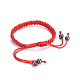 Nylon réglable bracelets cordon tressé(BJEW-JB04415-02)-3