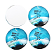 Starry Sky Printed Glass Half Round/Dome Cabochons(GGLA-N004-12mm-D)-3