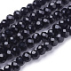 Faceted(32 Facets) Round Glass Beads Strands(X-EGLA-J042-4mm-08)-1